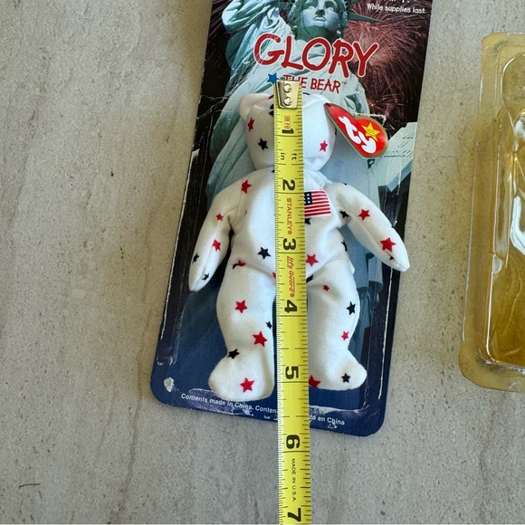 ty Glory The Bear 1997-1998 - Teenie Beanie Babies Collectible Vintage - Picture 2 of 5
